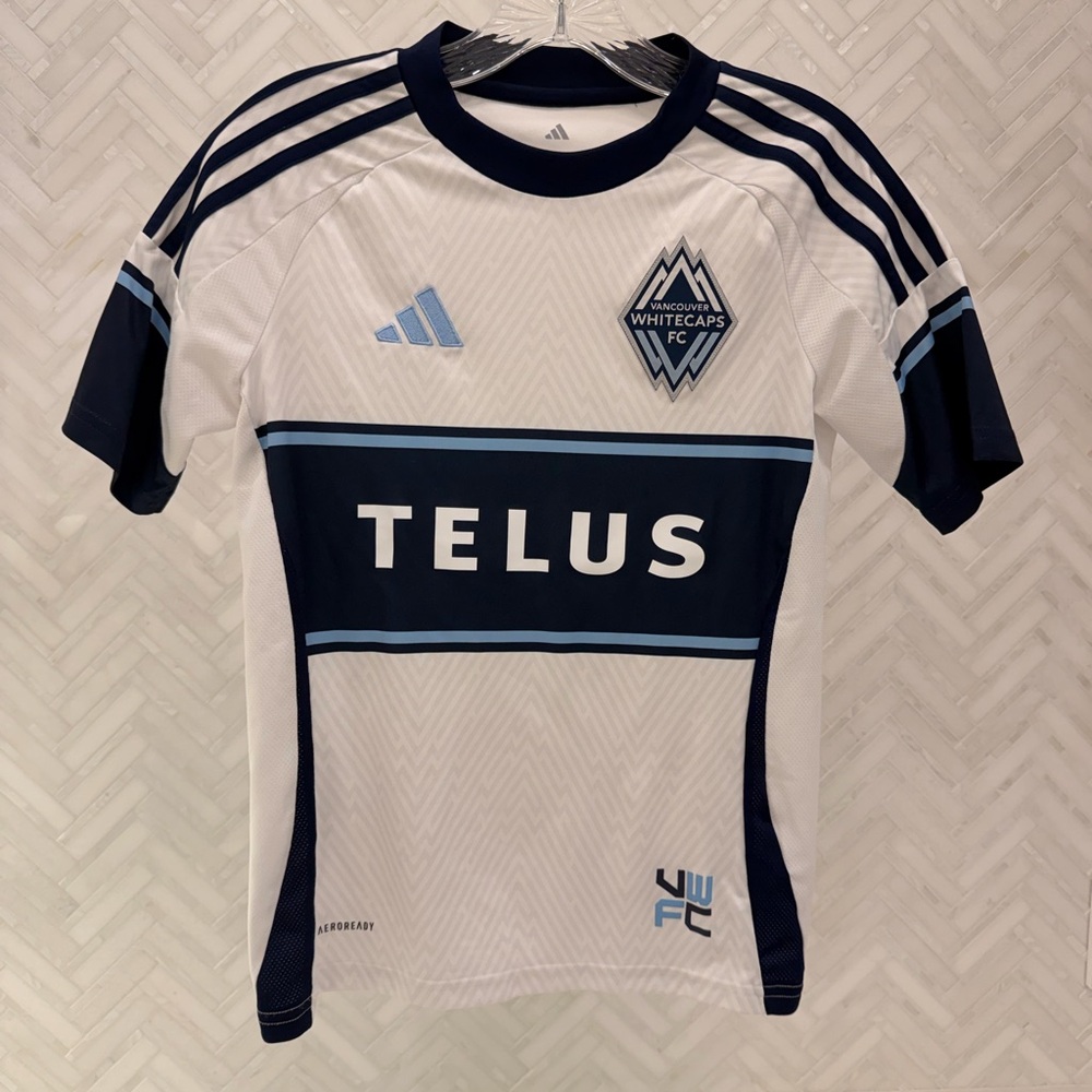 Vancouver Whitecaps FC Adidas Youth Soccer Jersey – Size 11–12 (152)